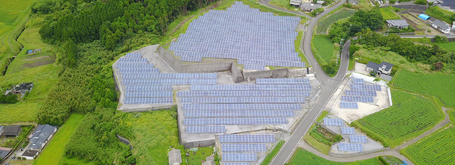 ミタルダ・イクシア頴娃御領第1太陽光発電所